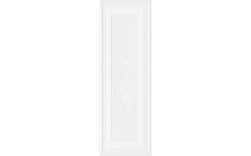 Декор Монфорте 14042R\3F Белый Панель Обрезной 40x120