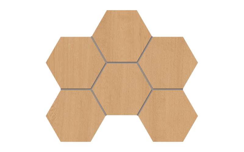 Мозаика Estima CW04 Classic Wood Hexagon неполированная 25x28.5