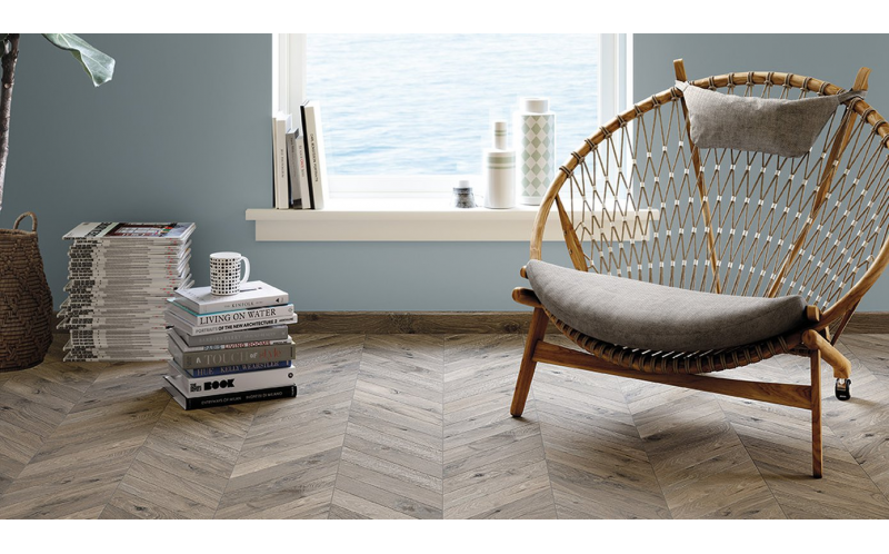 Керамогранит Fap Ceramiche fQNR ROOTS TAUPE CHEVRON R9 7,5х45 (УТ-00029897)