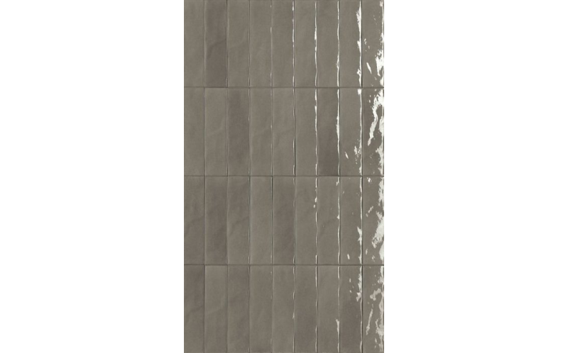 Керамогранит Fap Ceramiche fRMS Glim Grigio Fumo Brillante 6x24 (УТ-00036352)