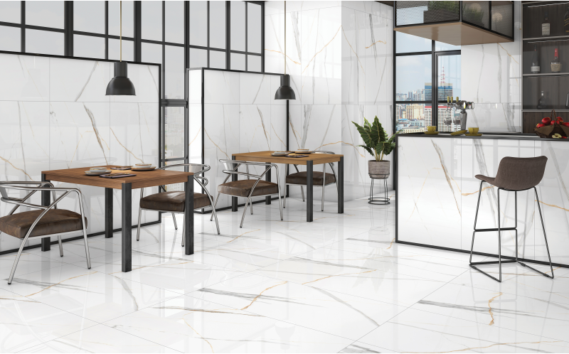 Керамогранит NT Ceramic Marmo Statuario Endless Mat 60x60 (NTT995060M)