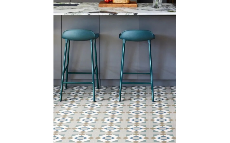 Керамогранит Nanda Tiles Kompas Rosset Red 20х20 (УТ-00036875)