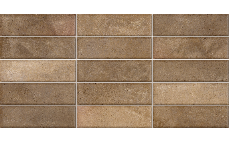 Плитка New Trend Elbrus Brick Marron 300x600x9 (WT36ELR31)