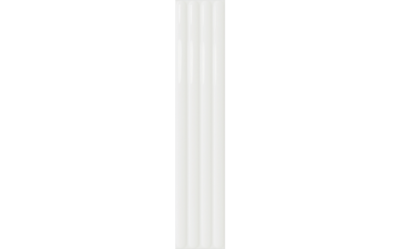 Плитка Dna Plinto Out White Gloss 10,7x54,2 (78803297)