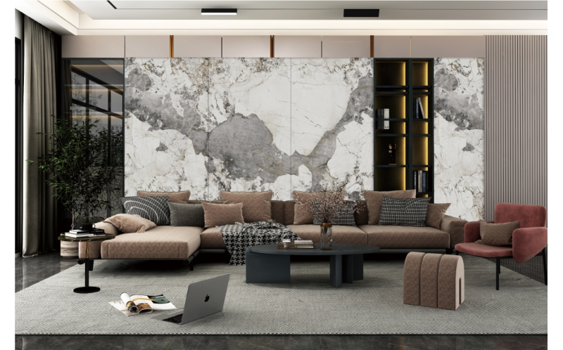 Керамогранит NT Ceramic Atlas Wide Carrara Gold 120x240 (NTT3001P)