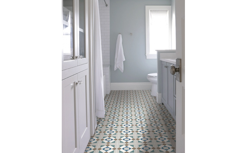 Керамогранит Nanda Tiles Kompas Rosset Red 20х20 (УТ-00036875)