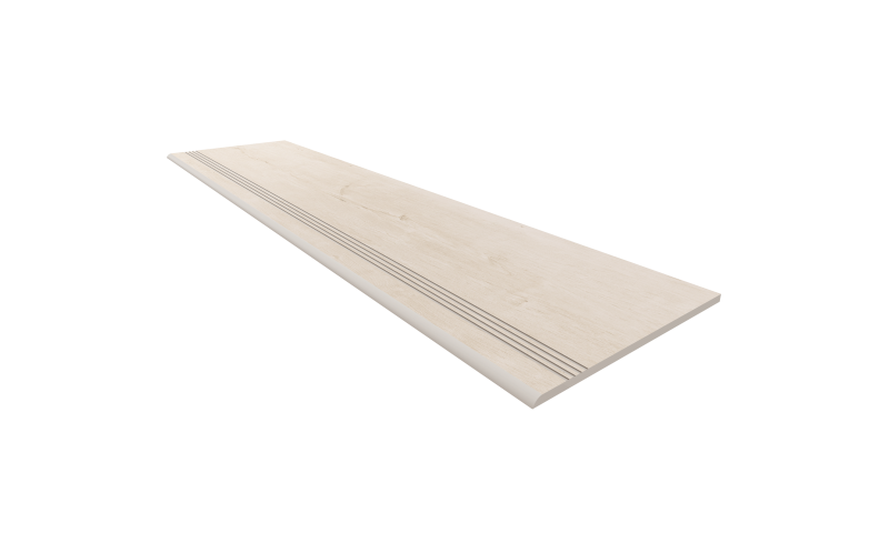 Ступень Estima SF01 Soft Wood Nordic неполированный с насечками 30x120