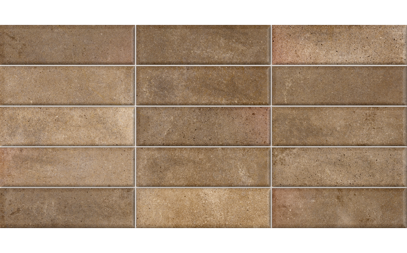 Плитка New Trend Elbrus Brick Marron 300x600x9 (WT36ELR31)