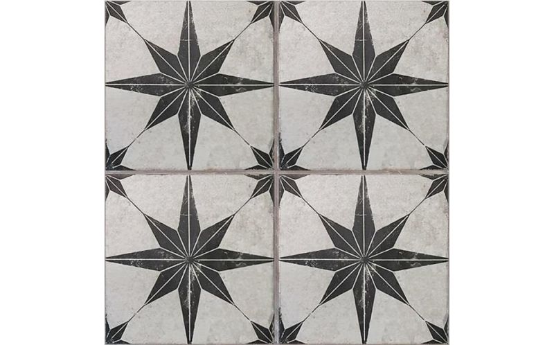 Керамогранит Etili Seramik Scintilla Black Pre-Cut 45x45