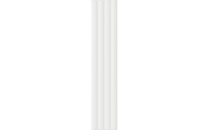 Плитка Dna Plinto Out White Matt 10,7x54,2 (78803302)