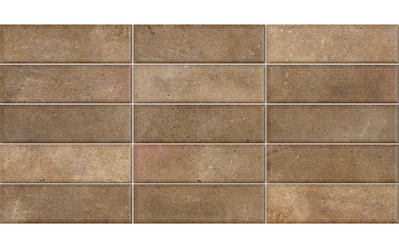 Плитка New Trend Elbrus Brick Marron 300x600x9 (WT36ELR31)