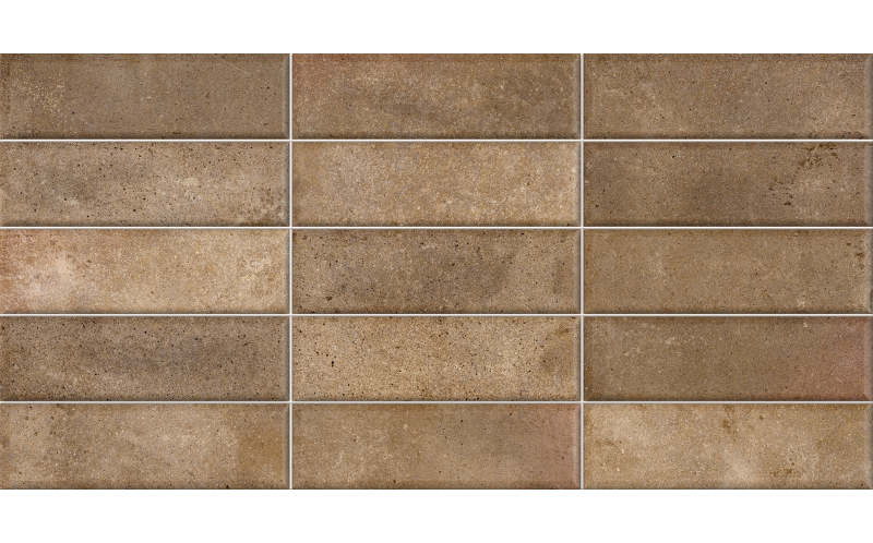 Плитка New Trend Elbrus Brick Marron 300x600x9 (WT36ELR31)