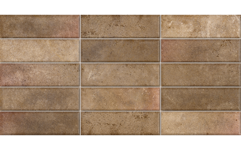 Плитка New Trend Elbrus Brick Marron 300x600x9 (WT36ELR31)