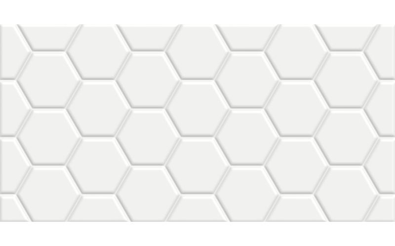 Плитка New Trend Edelweiss Hexagon White 300x600x9 (WT36EDW15)