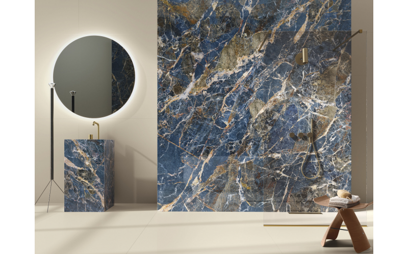 Керамогранит Ape Ceramica A039575 Icaro Blue Marble Pol Rect 60x120 (УТ-00028925)