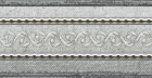 Бордюр Damasco Mold Grey 4x25