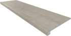 Ступень комплект Estima SF03 Soft Wood Grey неполированный 33x120 + Подступенок 14.5x120