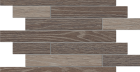 Мозаика Estima KW03/KW02 Wenge/Light Grey Muretto структурированный 30x35