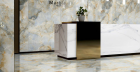 Керамогранит Neodom Titanium Crystal Onyx Bianco Polished 120x280 (N80006)