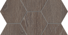 Мозаика Estima KW03 Kraft Wood Wenge Hexagon структурированный 25x28,5