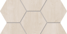 Мозаика Estima SF01 Soft Wood Nordic Hexagon неполированная 25x28.5