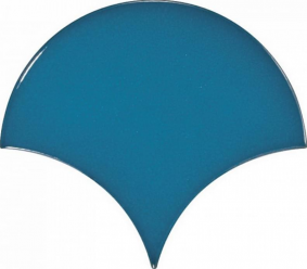 Плитка Scale Fan Electric Blue 10,6x12