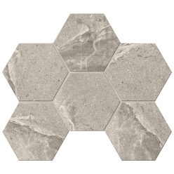 Мозаика Kailas Light Beige Hexagon KA02 неполированная 25x28,5