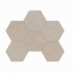 Мозаика Terra Beige LN01/TE01 Hexagon 25x28.5