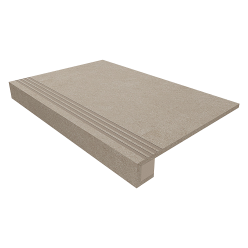 Ступень комплект Luna Beige LN01 33x120 неполированная+Подступенок 14.5x120