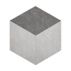 Мозаика Spectrum Cube Milky White SR00/Grey SR01 неполированная 25x29