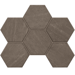 Мозаика Gabbro Anthracite Hexagon GB03 25x28.5