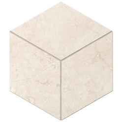 Мозаика Marmulla Light Beige Cube MA02 полированая 25x29