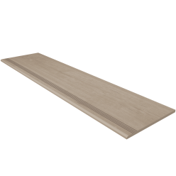 Ступень Classic Wood Light Grey CW01 30x120 с насечками