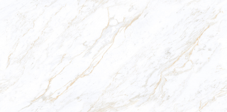 Керамогранит Infinity Beatrix White Glossy Golden Line 60x120