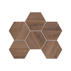 Мозаика Selection Eucalyptus Hexagon SI02 неполированная 25x28,5