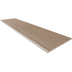 Ступень Estima TT01 Tottori Beige неполированный с насечками 30x120