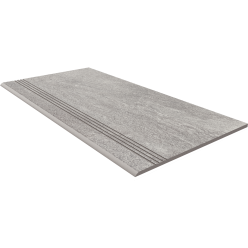 Ступень TN01 Grey неполированная с насечками 30x60