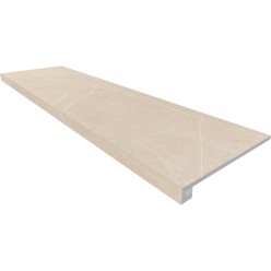 Ступень комплект Estima NL01 Nolana Beige (Ступень 33x120 неполированный прямоугольный бортик без насечек + Подступенок 14,5x120)